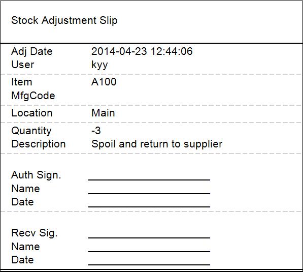 Print Transaction Slip