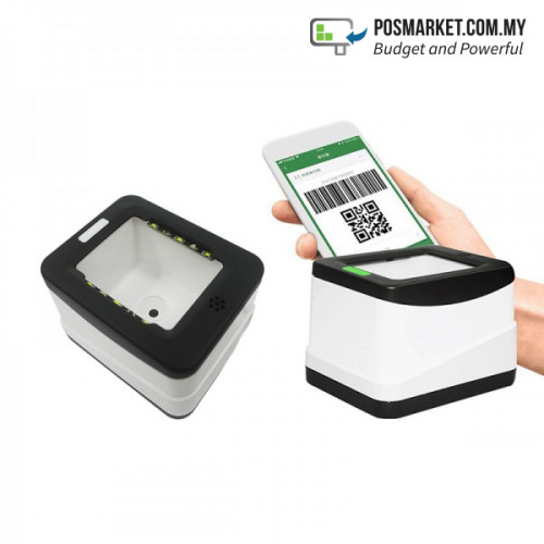 1D 2D USB QR Code + Barcode Scanner
