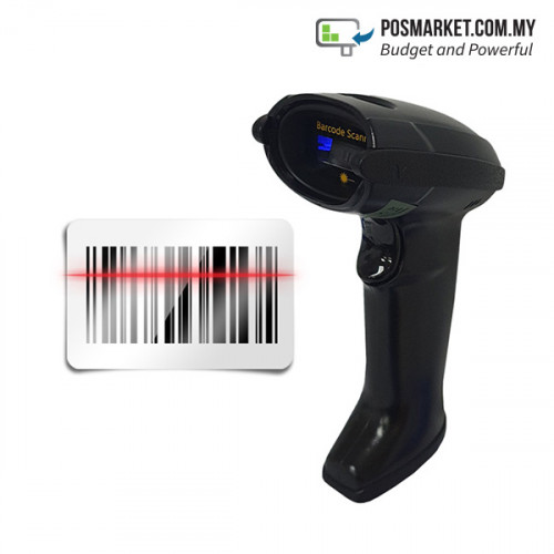 Bluetooth Wireless 1D Barcode Scanner