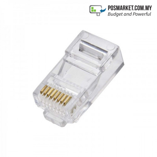 100 Pcs RJ45 Connector Network Cable Head