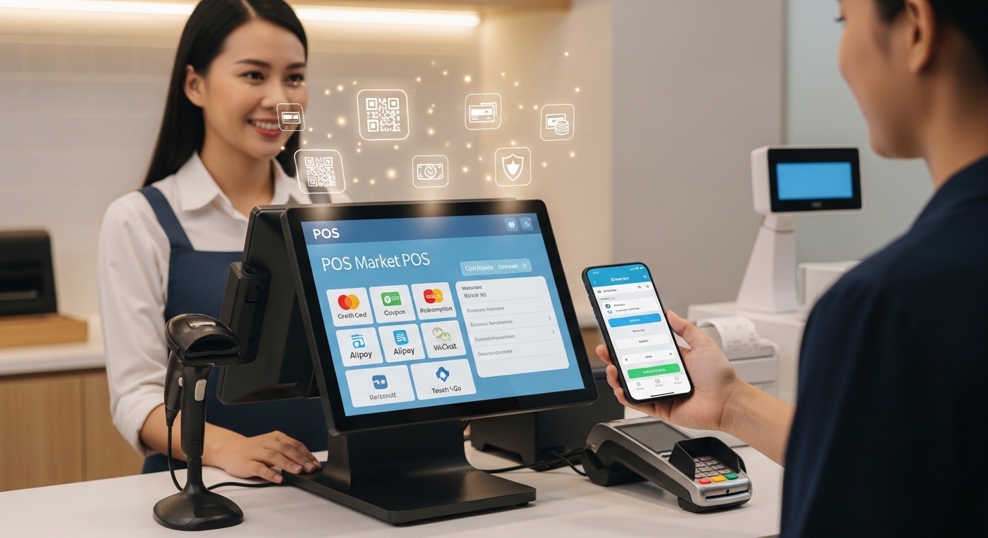E-wallet Payment Ready POS System Malaysia