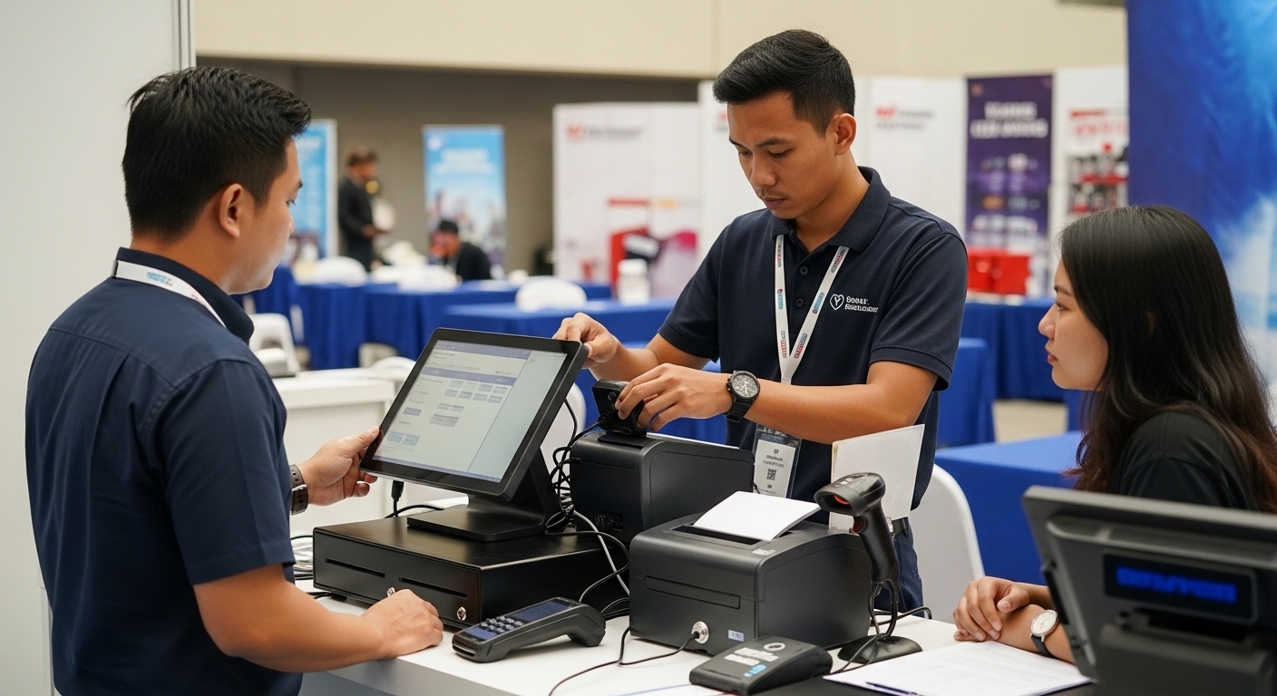 On-Site Support Available for POS Rental Malaysia