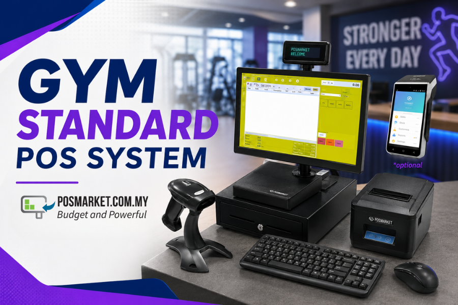 Gym POS system for membership, sales and counter operation