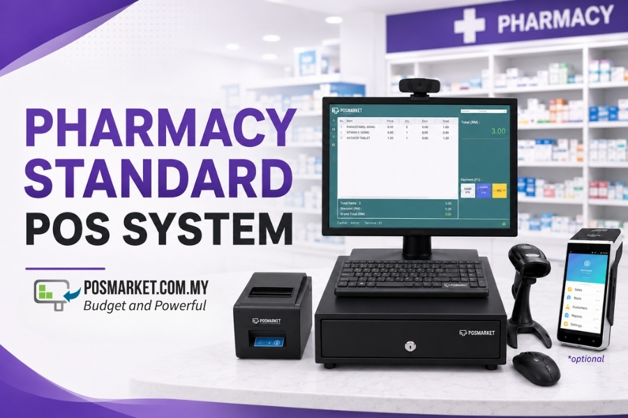 Pharmacy POS system for prescription tracking, stock control and expiry alerts