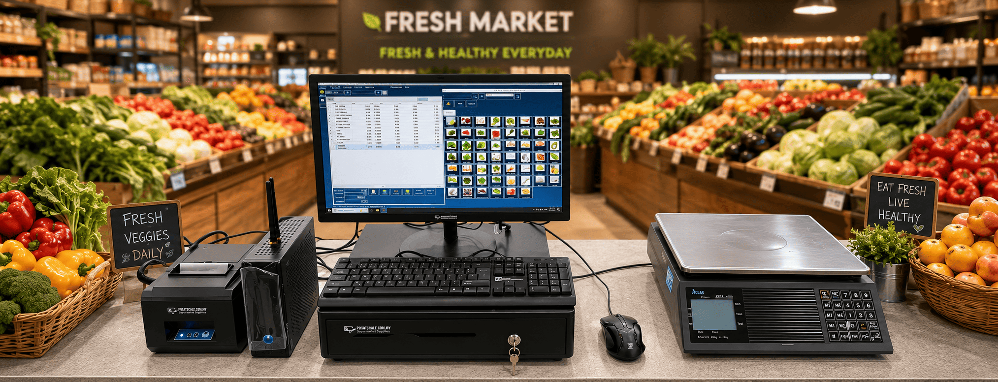 Fresh market POS