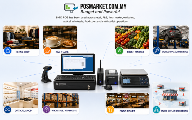 BMO POS customer setup for Malaysian industries