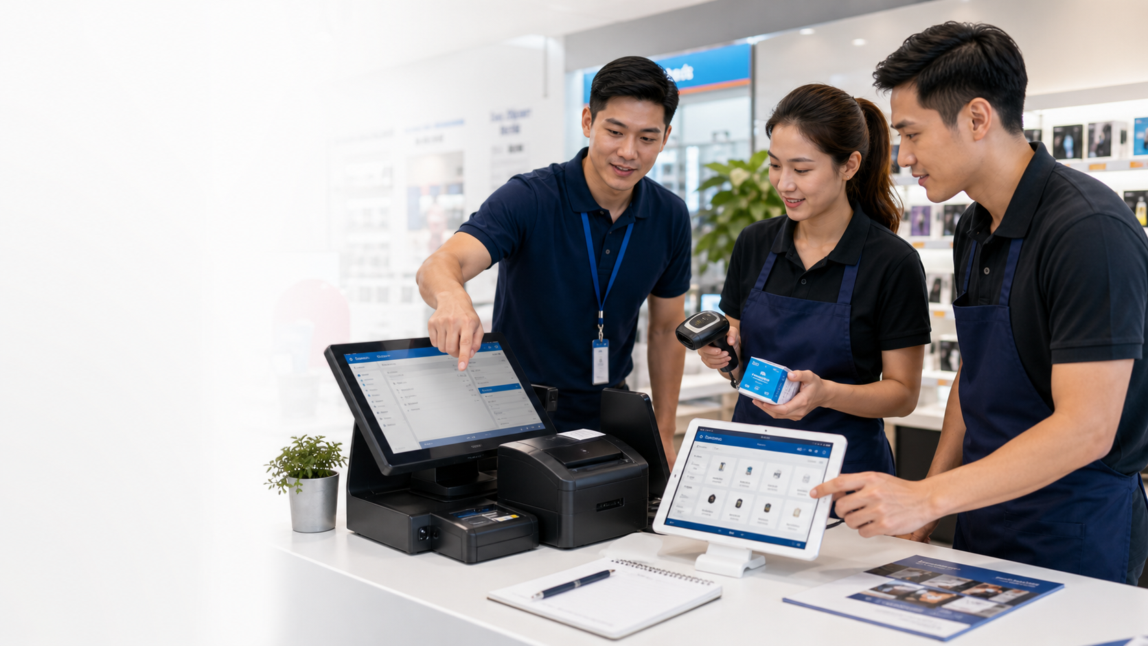HRD Corp claimable POS training session for retail employees using BMO POS