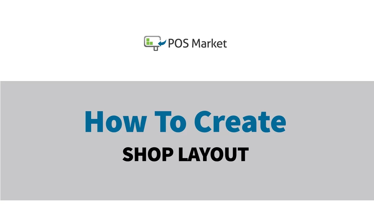 Create Shop Layout