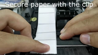 Install Barcode Sticker Paper