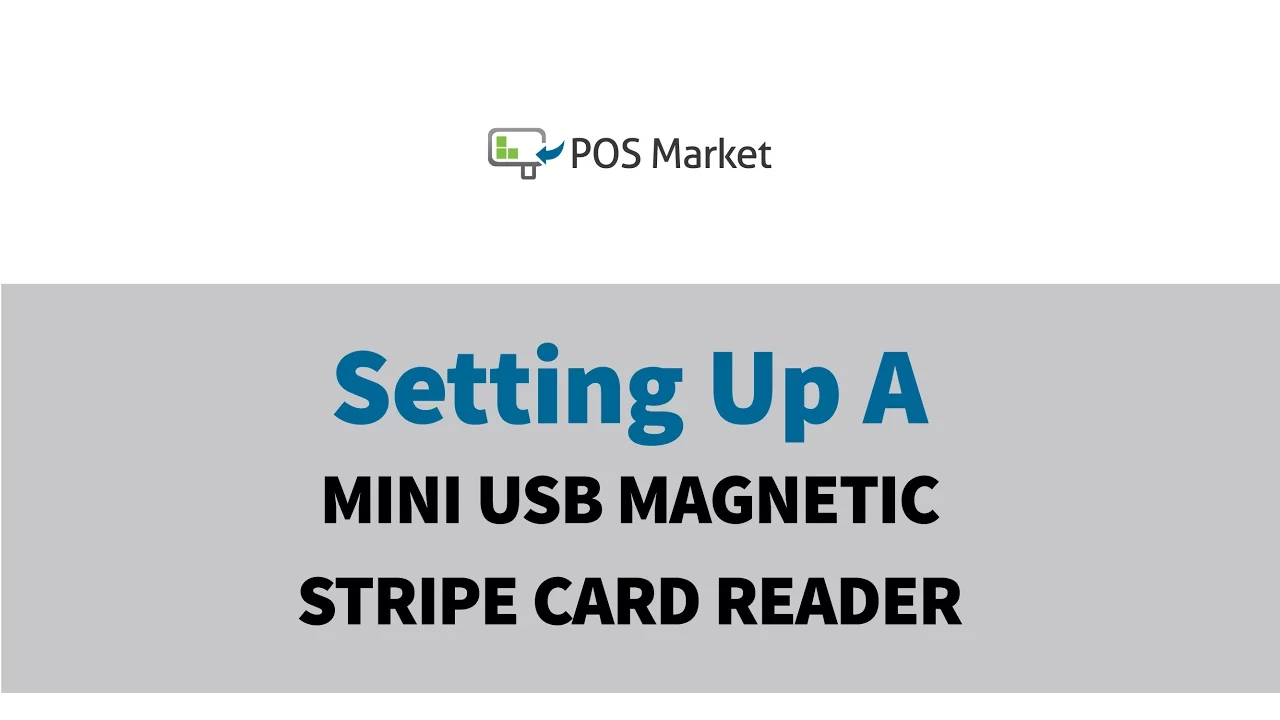 Mini USB Magnetic Stripe Card Reader