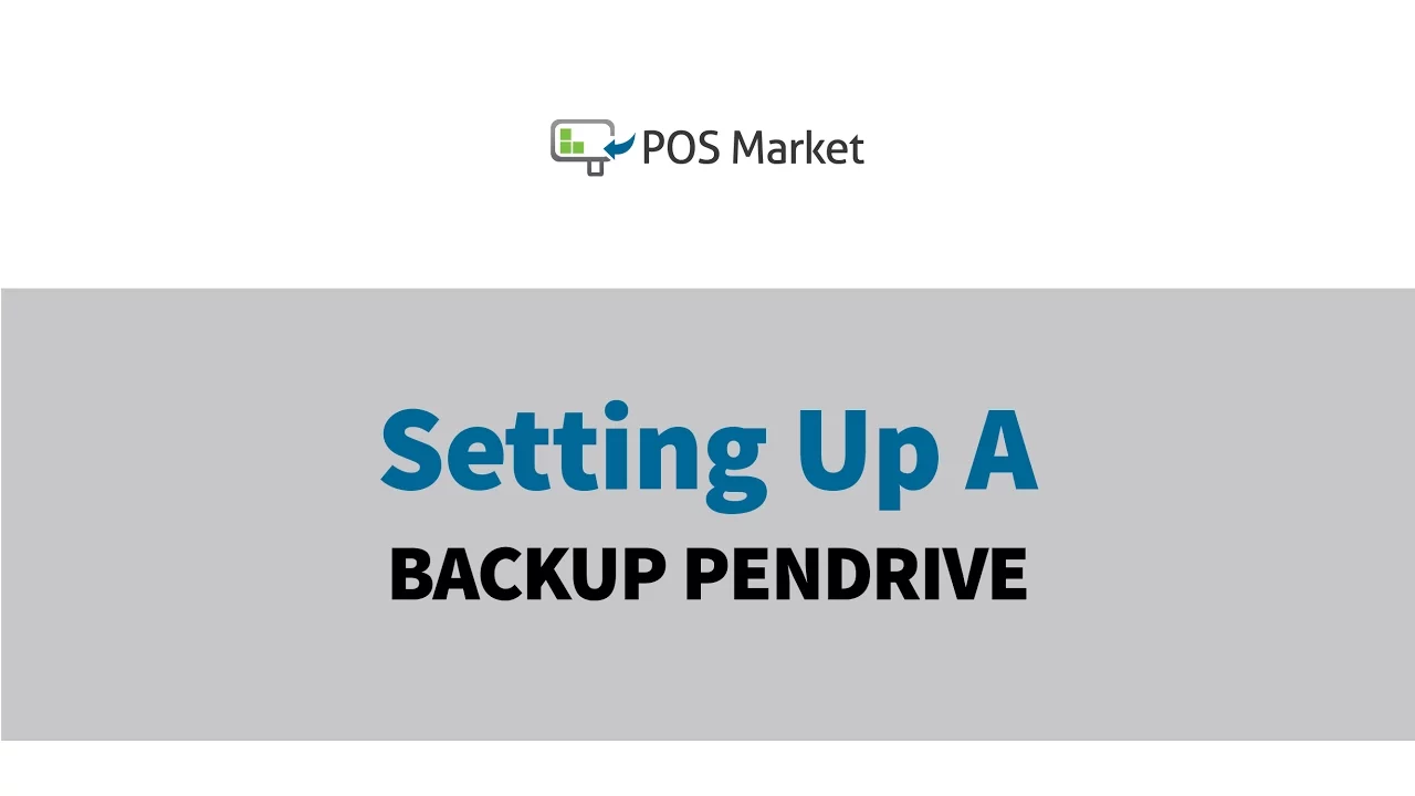 Setting Up a Backup Pendrive