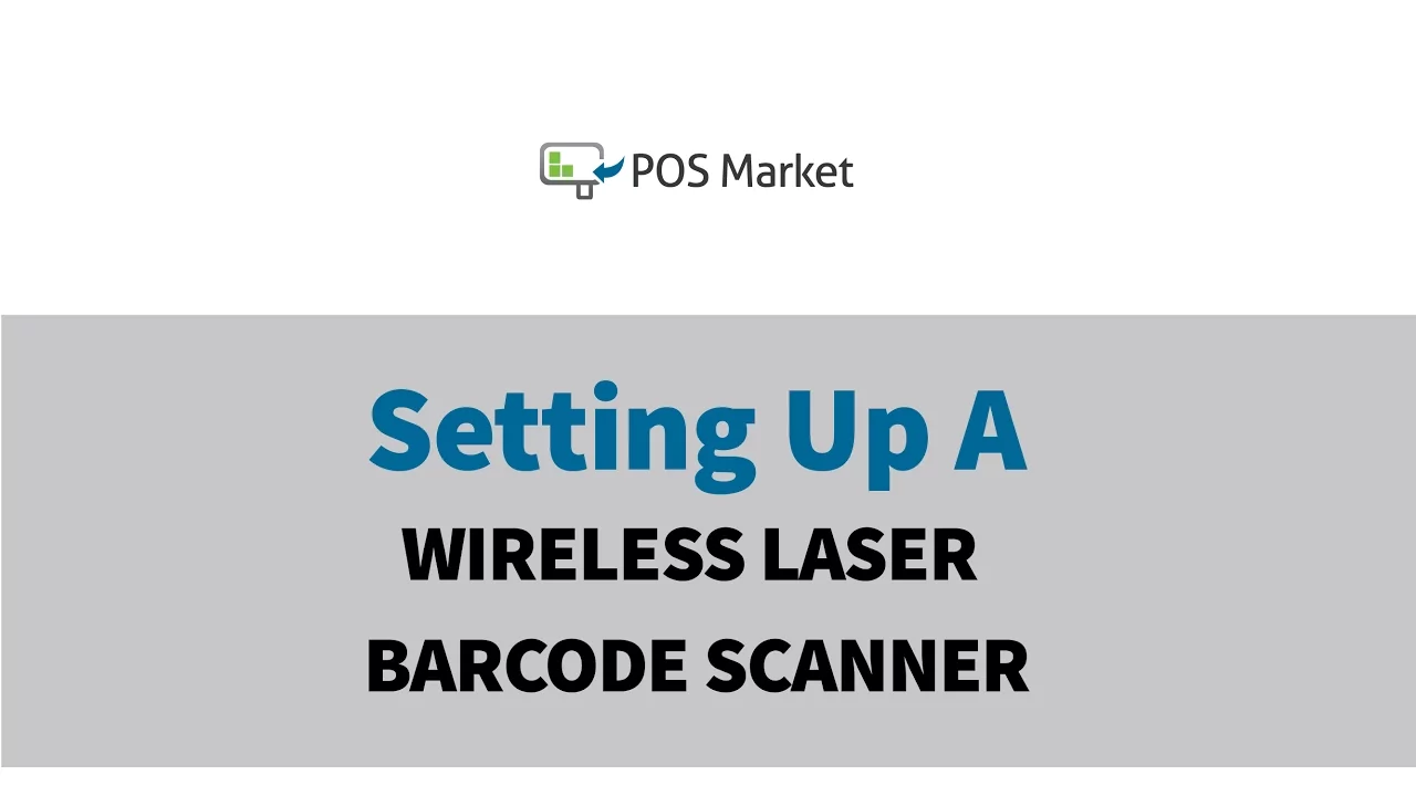 Wireless Laser Barcode Scanner