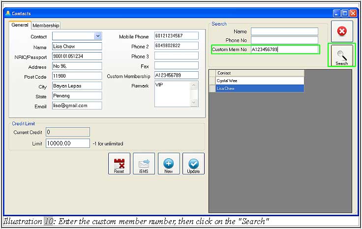 Offline Point Of Sales Terminal Contact 10