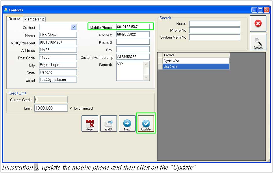 Offline Point Of Sales Terminal Contact 8