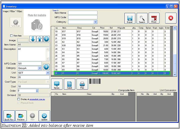 Offline Point Of Sales Terminal Inventory 22
