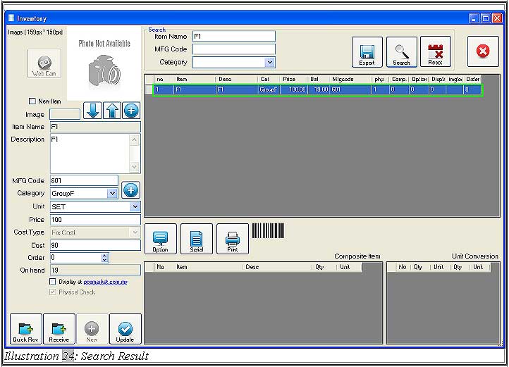 Offline Point Of Sales Terminal Inventory 24