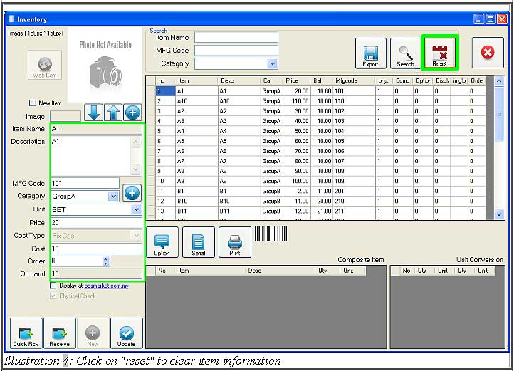 Offline Point Of Sales Terminal Inventory 4