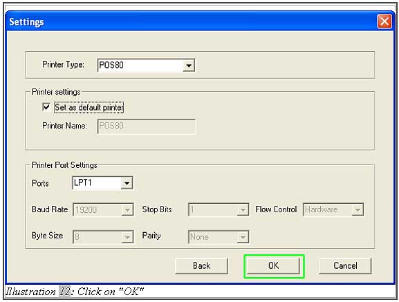 Offline POS Terminal Install Receipt Printer Driver 12