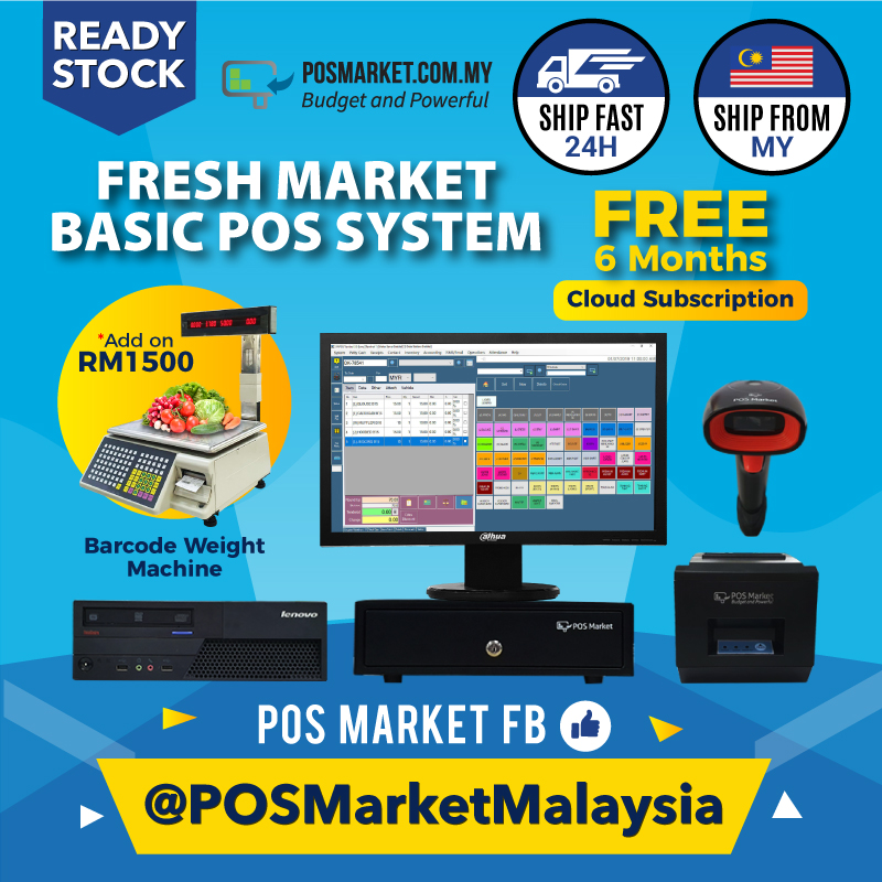 Basic Fresh Market POS System - POS Market POS System