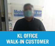 KL Walk in Customer