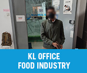 Food Industry KL Walk in Customer