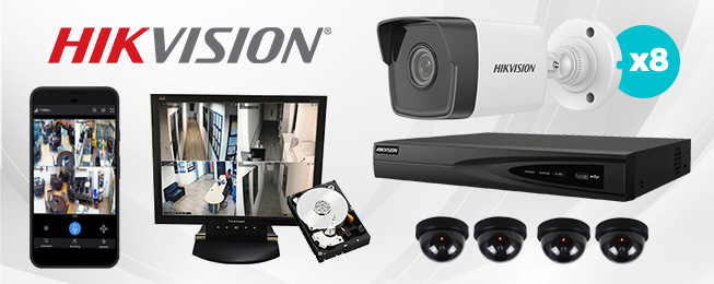 hikvision wired cctv channel