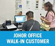 Johor Walk in Customer April 2023